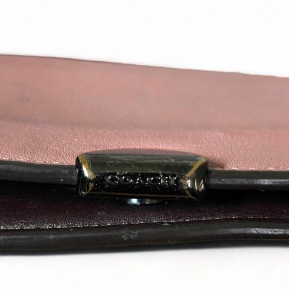 VINTAGE - COACH Dreamer Card Case in Pink Colorblock 76163 - Picture 4 of 4